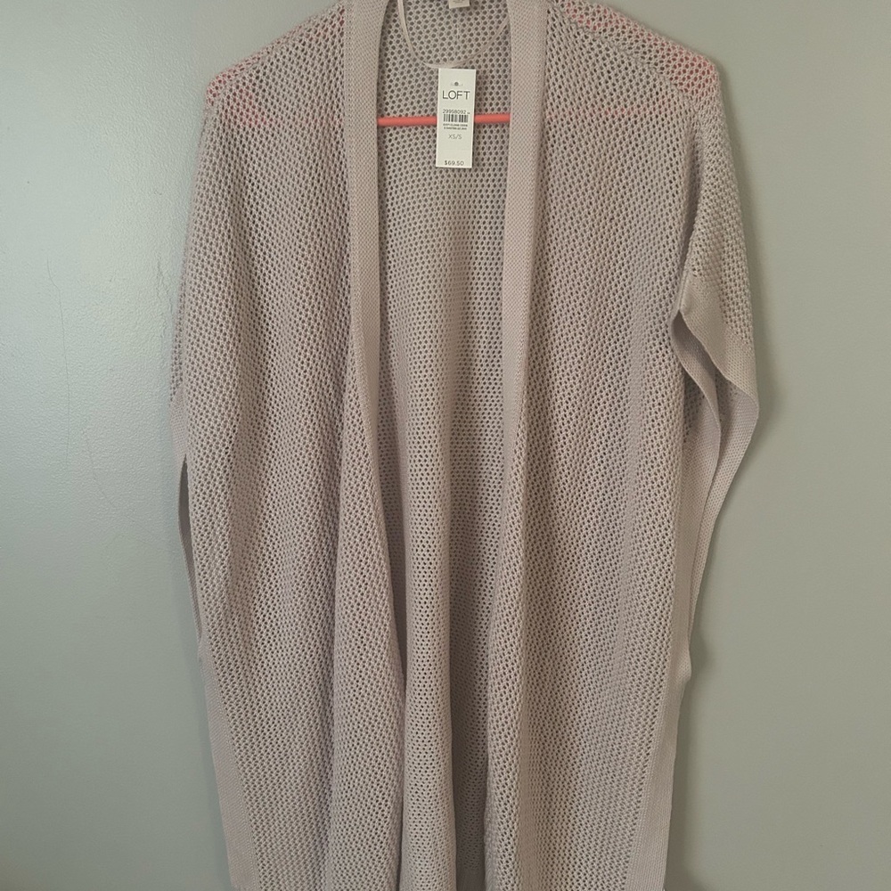 LOFT Women's Mesh Cardigan - Picture 1 of 7